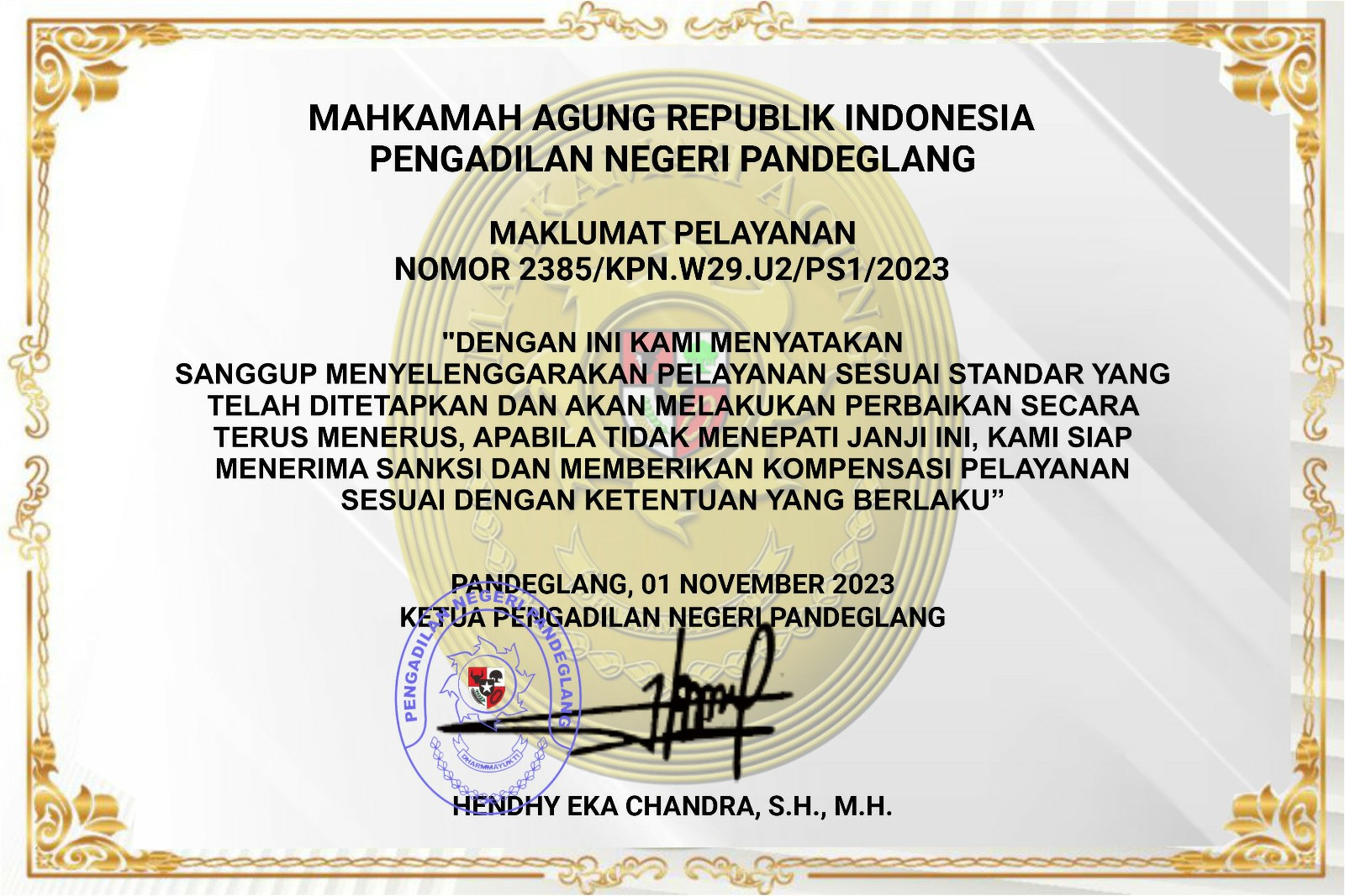 Pengadilan Negeri Pandeglang